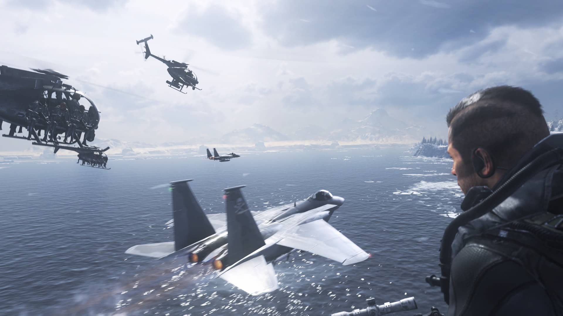 Call of Duty: Modern Warfare 2 Campaign Remastered - Call of Duty: Modern Warfare 2 Campaign Remastered - F-15 Jet Fighters Feature Picture COD MW2