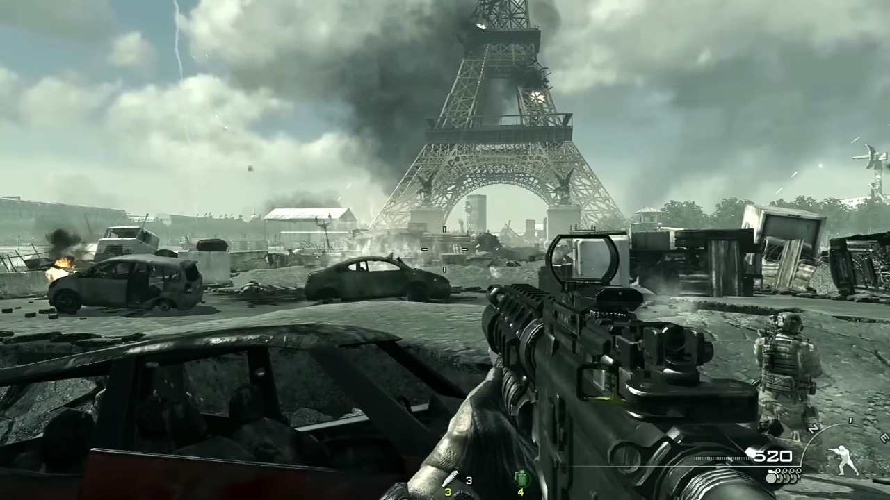 Call of Duty Modern Warfare 3 - Fight Under the Eiffel Tower