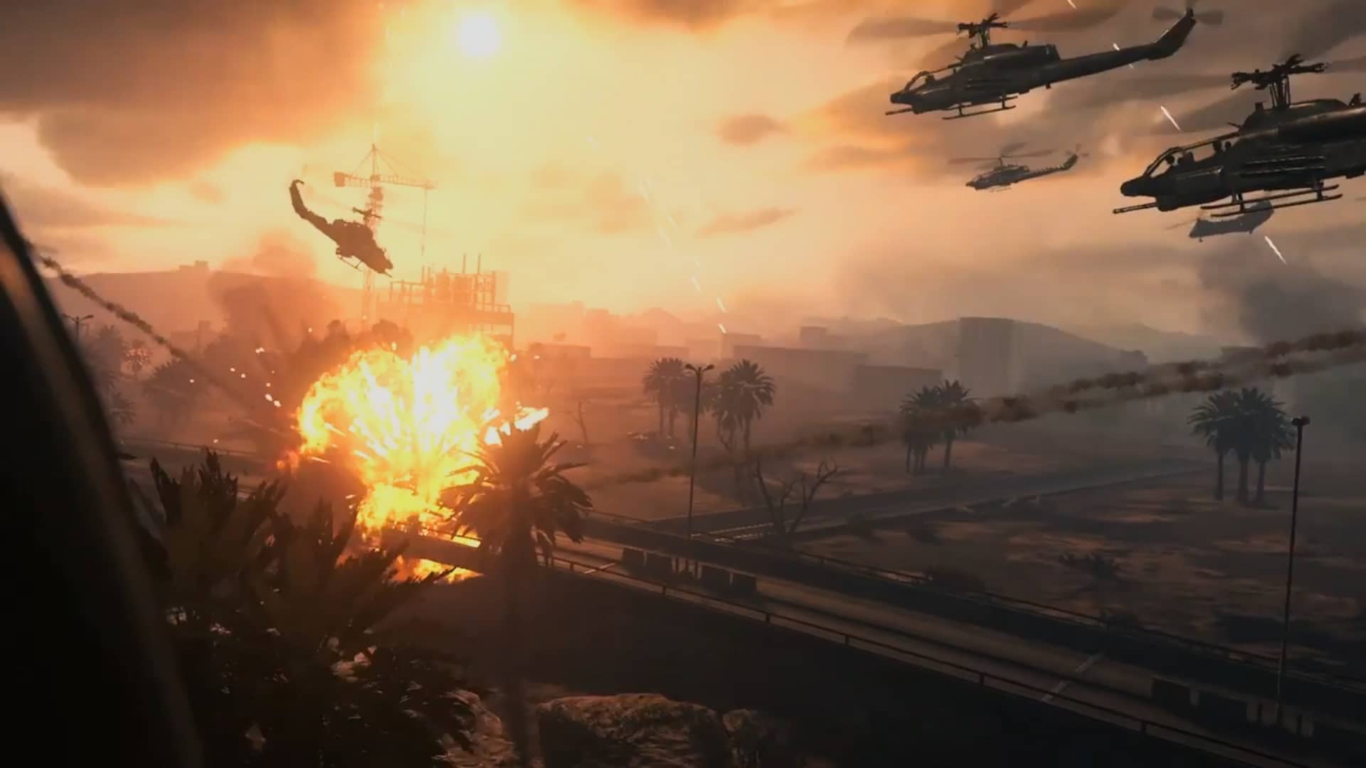 Combat helicopters over Afghanistan - Call of Duty 4 Modern Warfare Remastered 2016 PlayStation 4 PS5 Retro Review