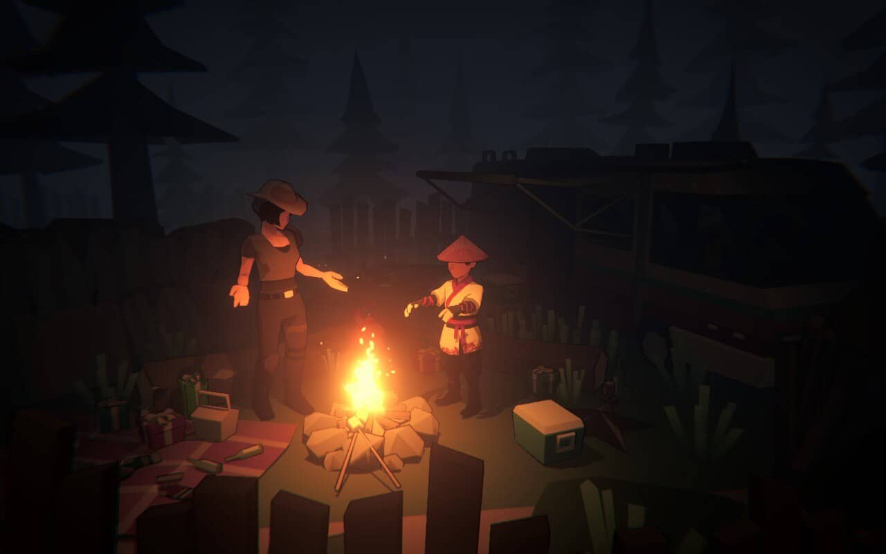 Undying Survival Epic Free Game until 5th February 2025 warming by fireplace