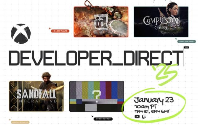 Xbox Developer Direct January 2025 Id Software Sandfall Interactive Xbox Developer Direct January 2025 Id Software Sandfall Interactive