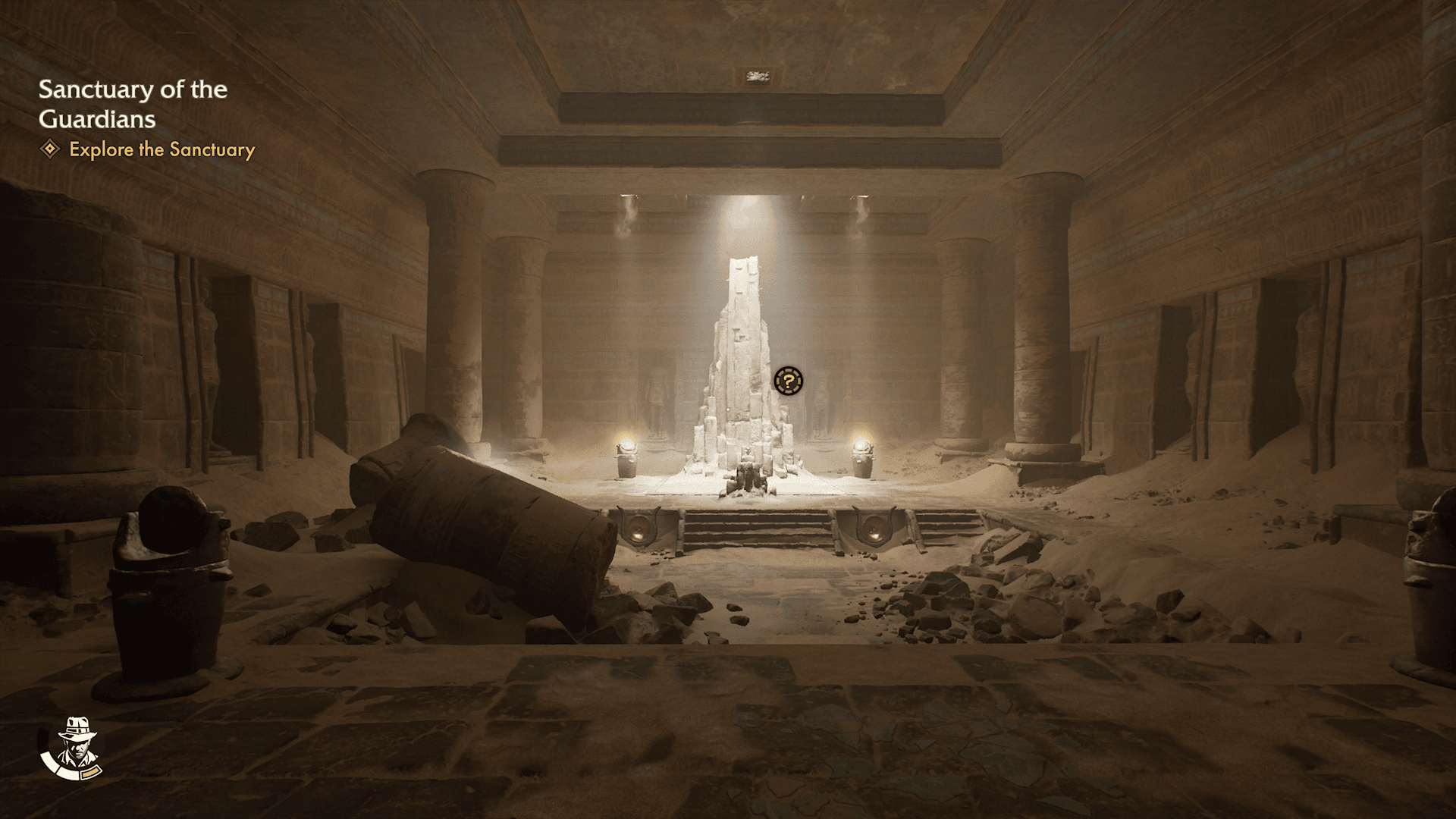 ndiana Jones and the Great Circle - Exploring the Sanctuary of the Guardians in Gizeh