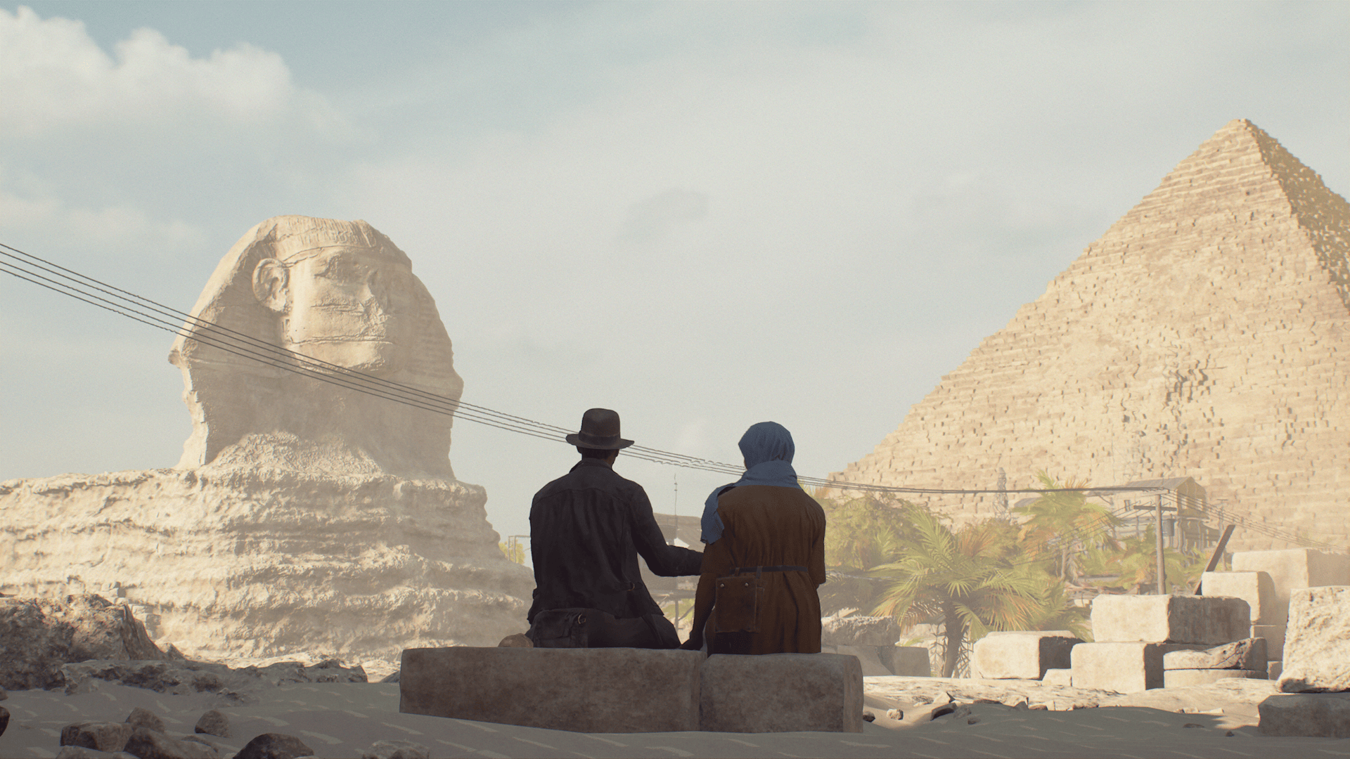 ndiana Jones and the Great Circle - Sphinx is hiding something