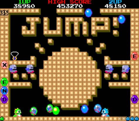 Bubble Bobble Arcade February Game