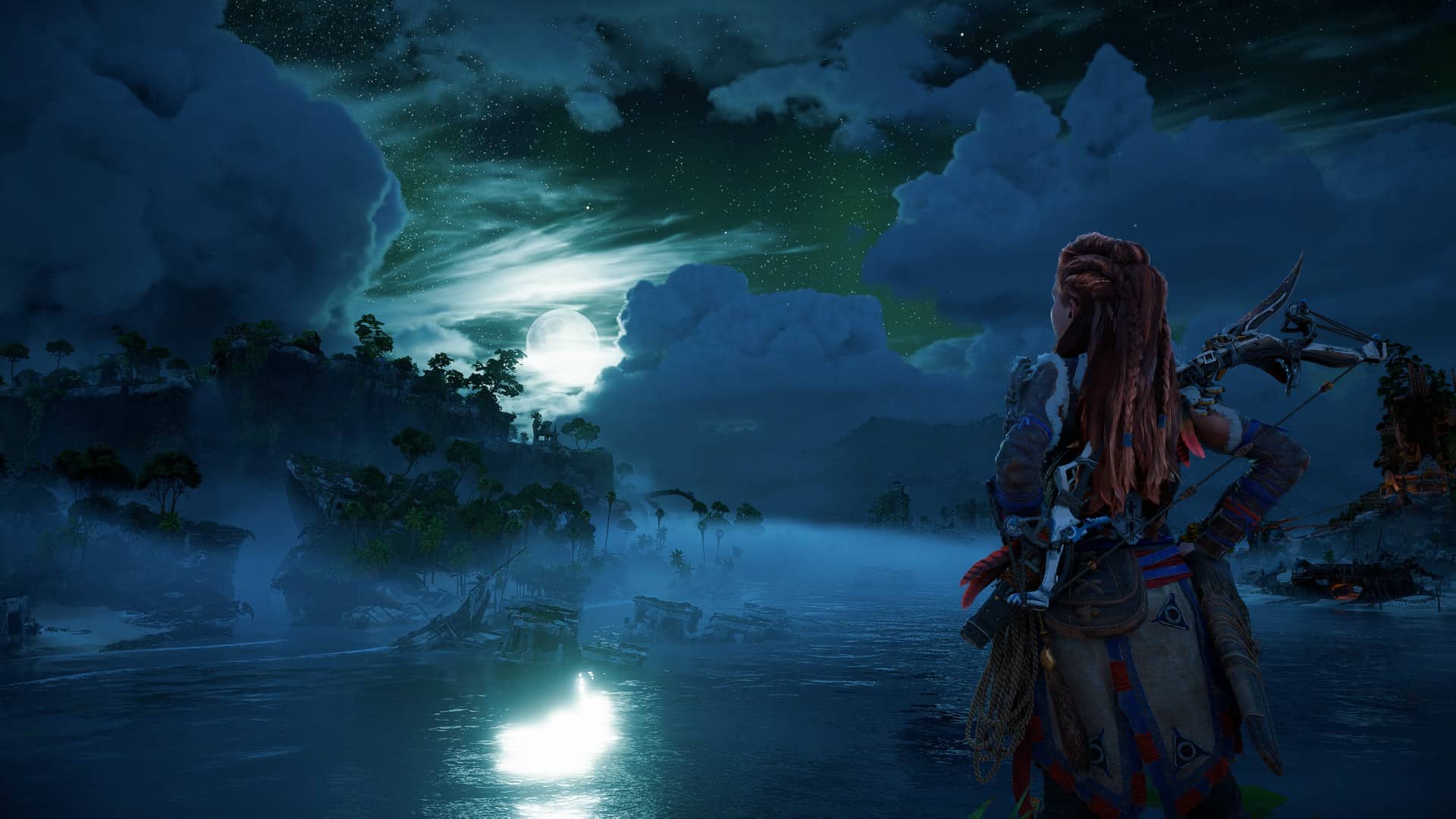 Horizon Forbidden West - Aloy at the Burning Shores