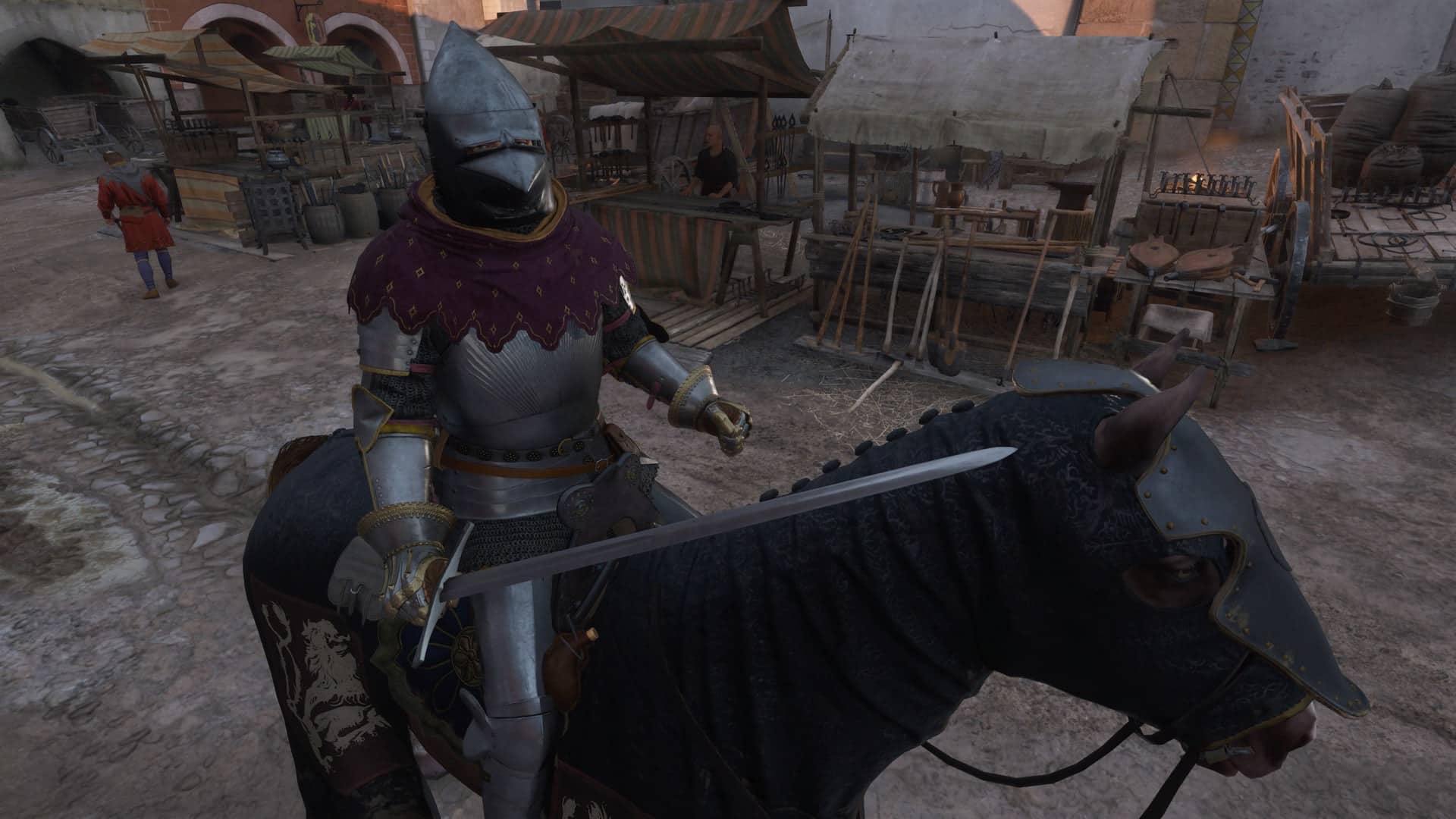 Kingdom Come Deliverance II - Henry in Plate Armor on Horseback Kingdom Come Deliverance II - Henry in Plate Armor on Horseback