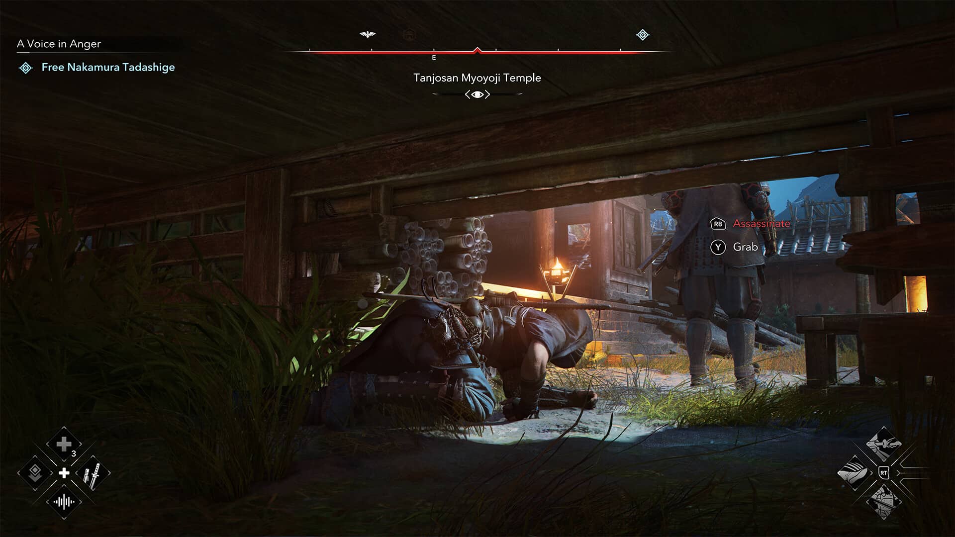Assassin's Creed Shadows Stealth play