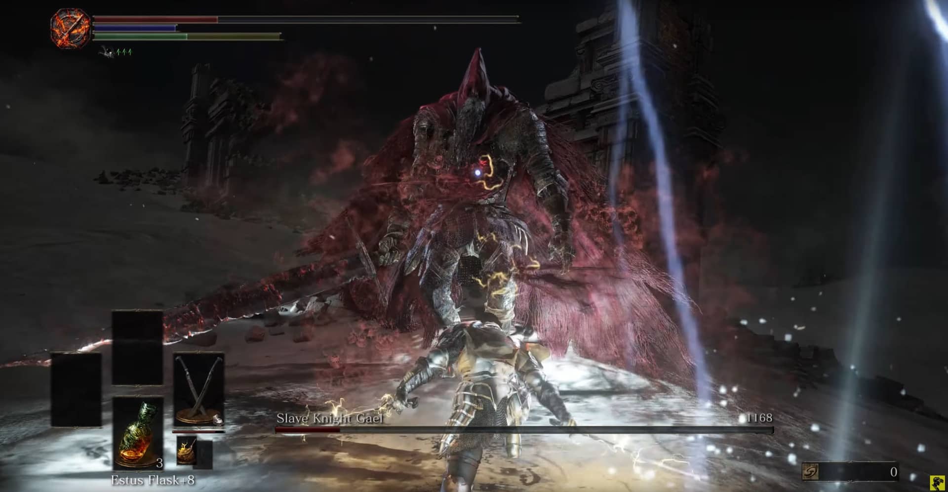 Dark Souls 3 Ringed City - Slave Knight Gael