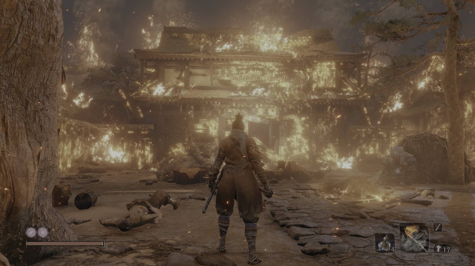 Sekiro Shadows Die Twice - Burning Estate