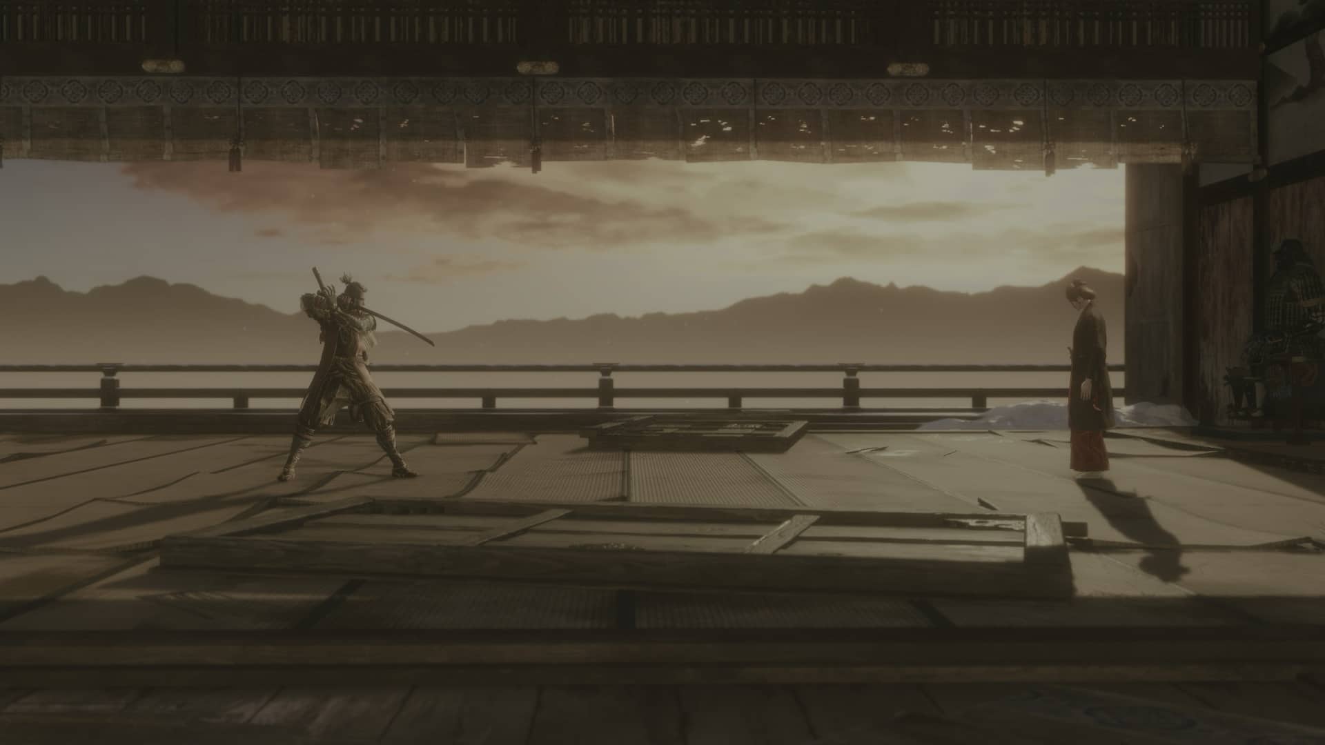 Sekiro Shadows Die Twice - Shura Ending Facing Emma