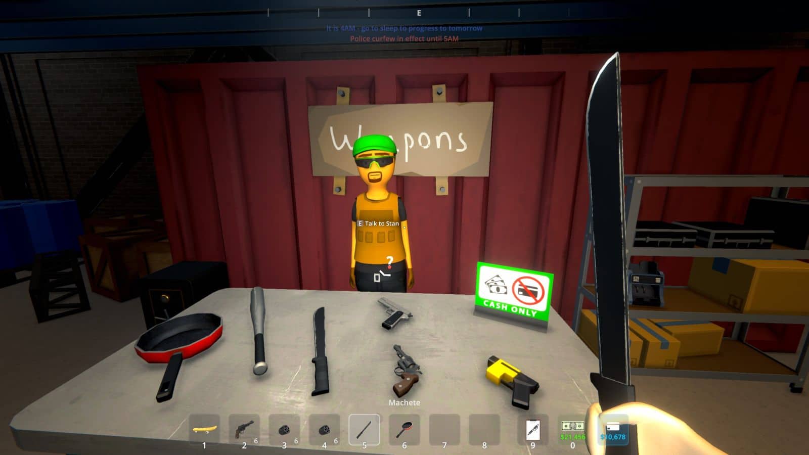 Schedule 1 Weapons Shop