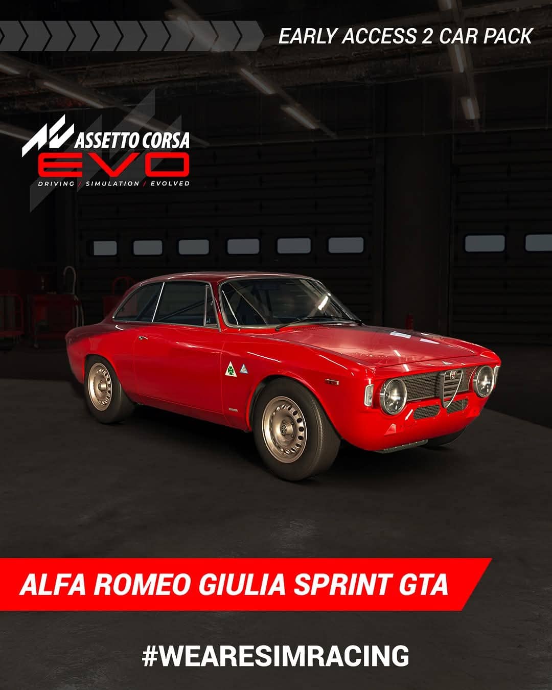 Assetto Corsa Evo Early Access update - Alfa Romeo Giulia Sprint GTA