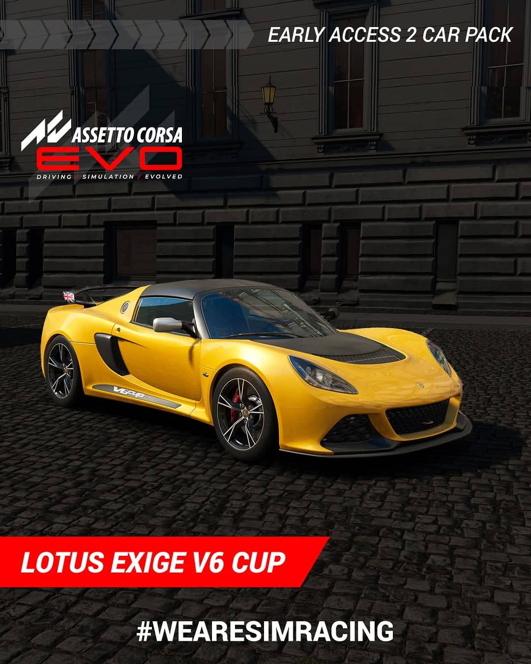 Assetto Corsa Evo Early Access update - Lotus Exige E6 Cup