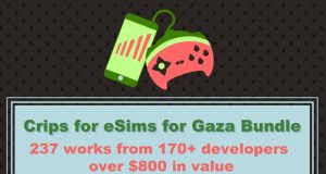 Crips for eSims for Gaza Bundle Offers 237 Items for $16 Crips for eSims For Gaza Bundle