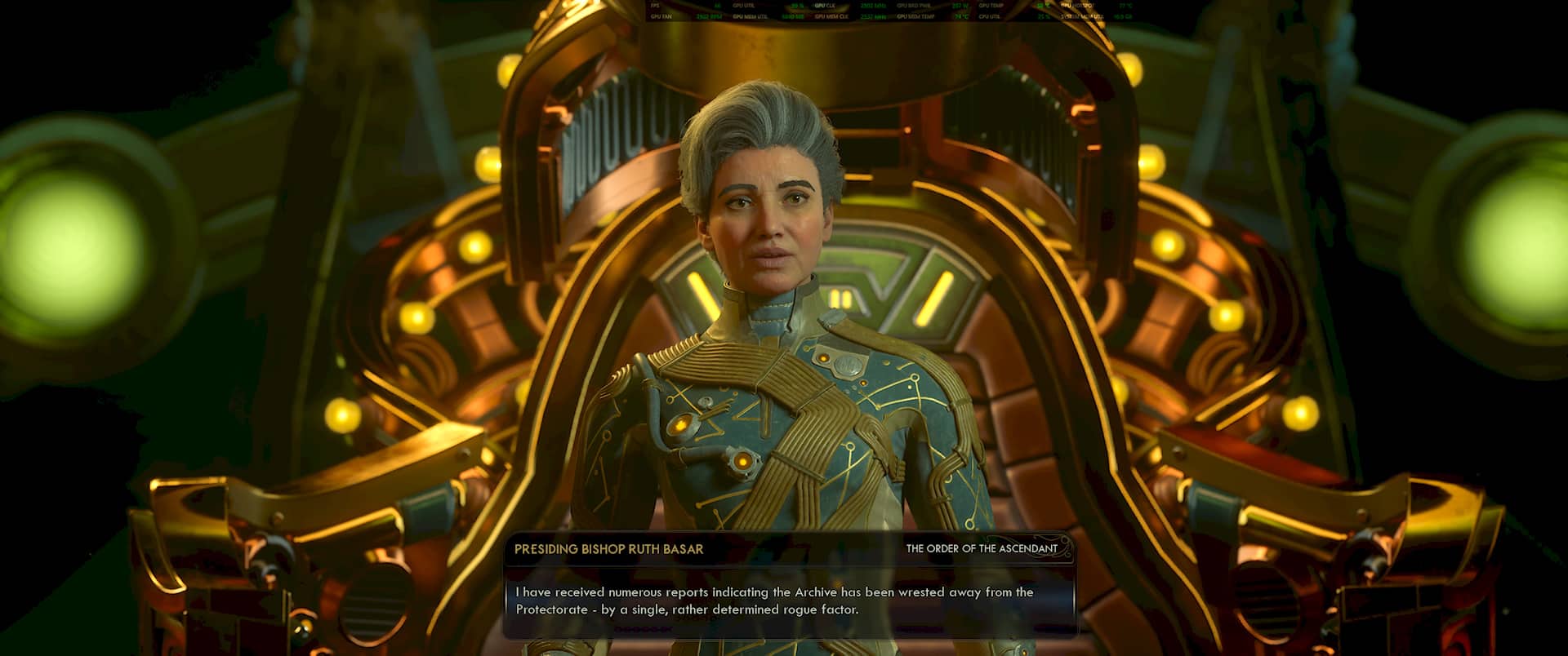 The Outer Worlds 2 - Presiding Bishop Ruth Basar leader of the Order faction picture