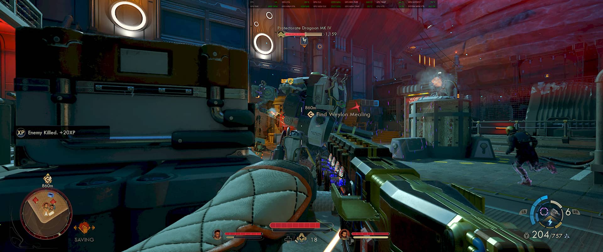 The Outer Worlds 2 - Protectoracte Dragoon MK IV can be nasty but electric guns works just fine with them picture