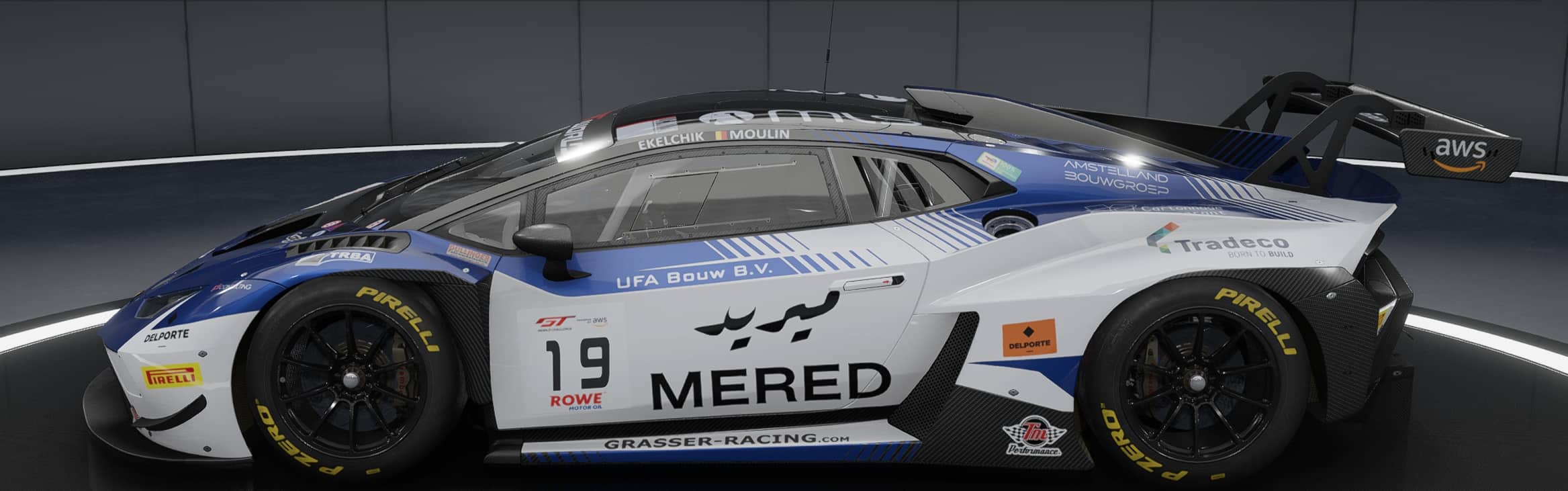 Assetto Corsa Competizione 2025 livery for Lamborghini Hracan GT3 EVO2 GRT Grasser Racing Team picture