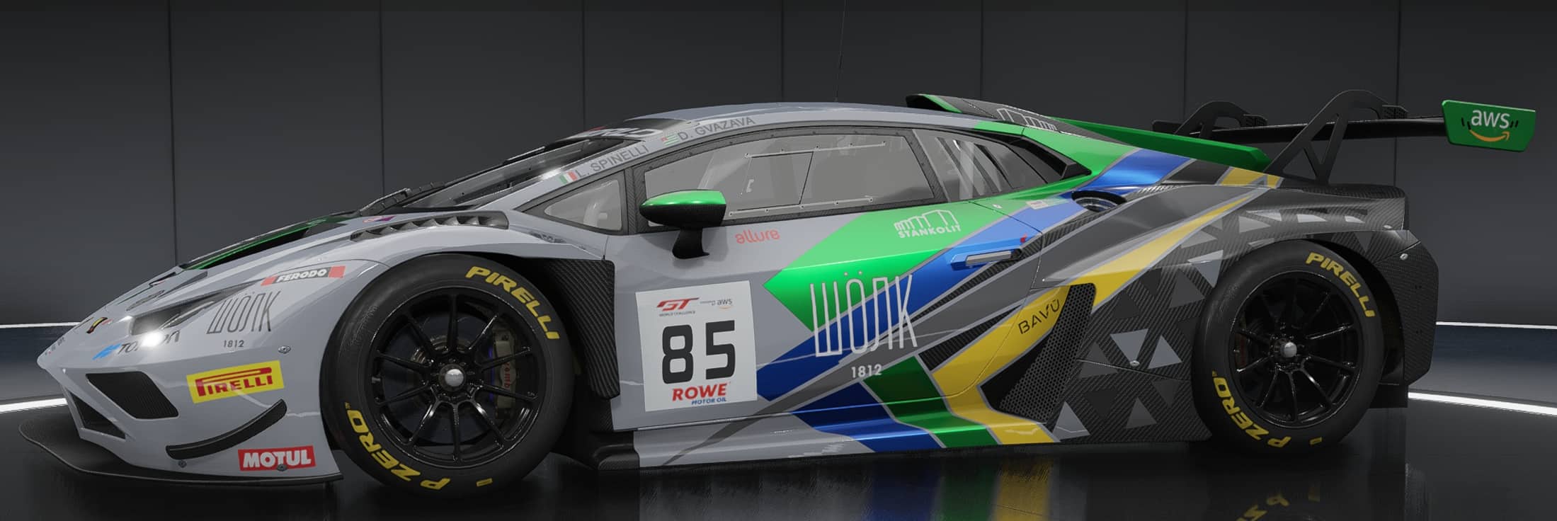 Assetto Corsa Competizione - New livery for Imperiale Racing Lamborghini Hracan GT3 EVO2 picture