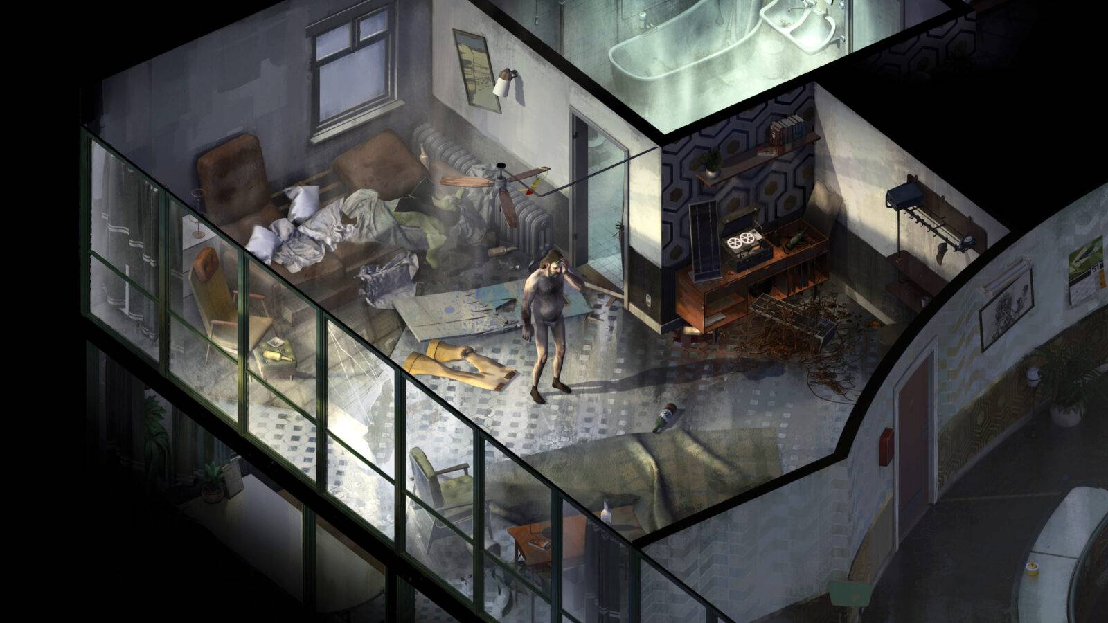 Disco Elysium Hotel Room picture