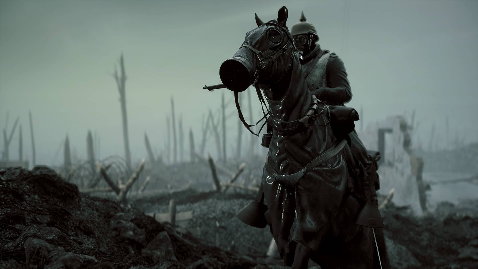 Battlefield 1 Horse riding is just great in this game picture