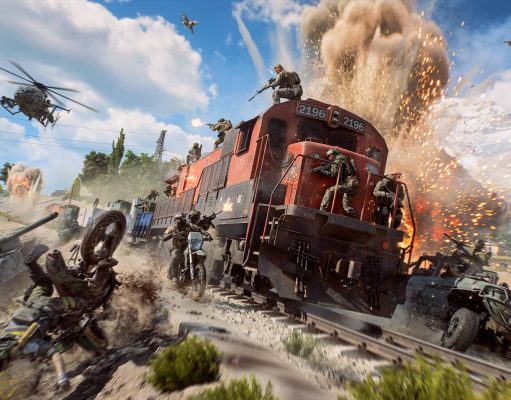 Secure Battlefield 6 at 50% Off and Legacy Battlefield Games for 95% Off on Steam and Epic Games Store Battlefield 6 Train battle is epic picture