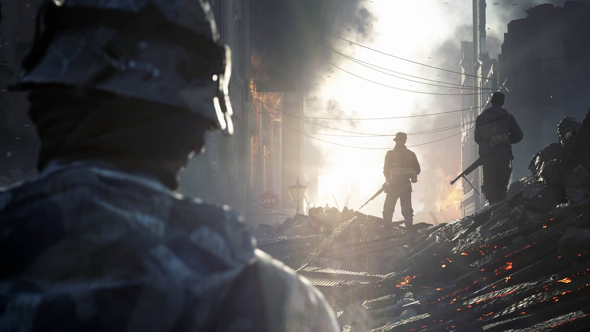 Battlefield V Strong imageries in the game picture